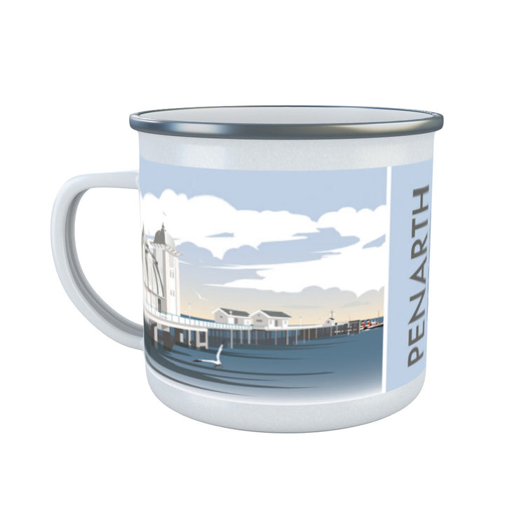 Penarth, South Wales Enamel Mug