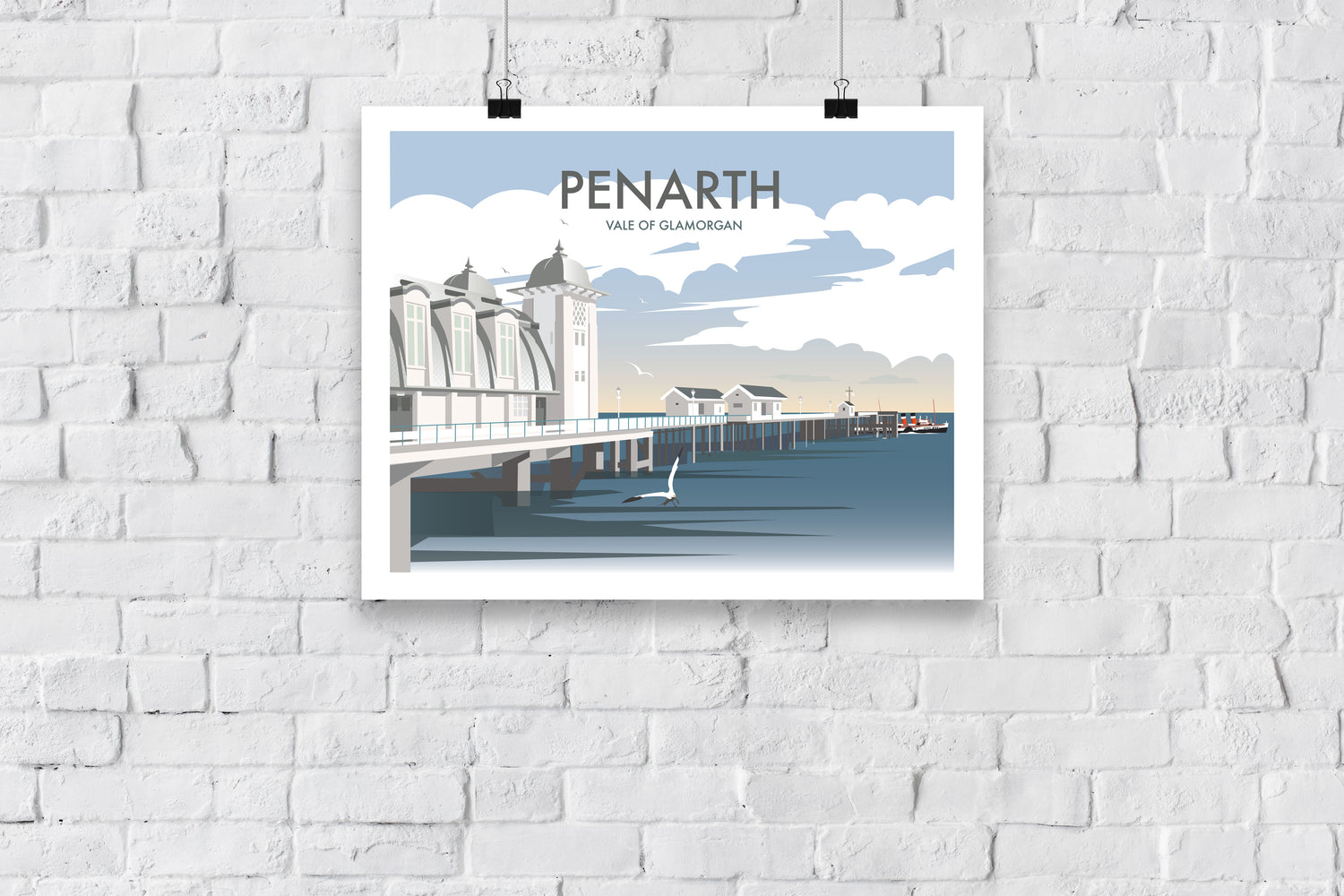 Penarth, South Wales - Art Print