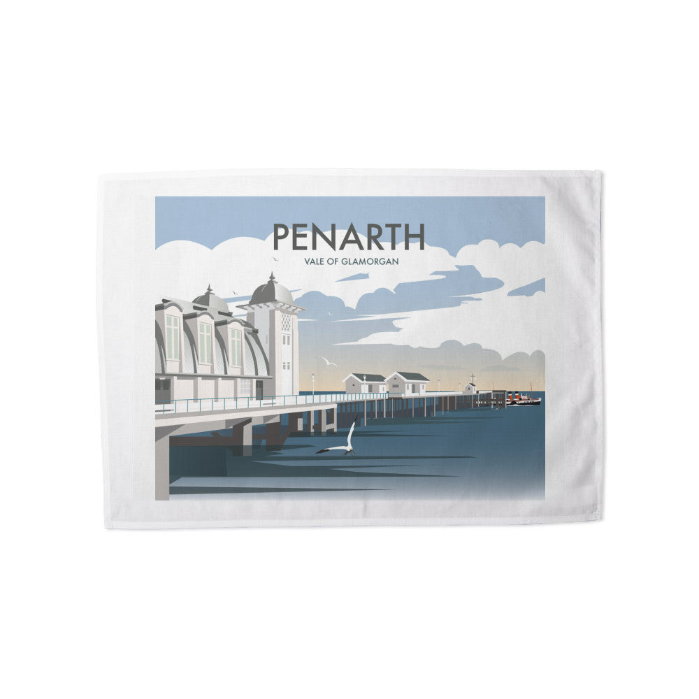Penarth, South Wales Tea Towel