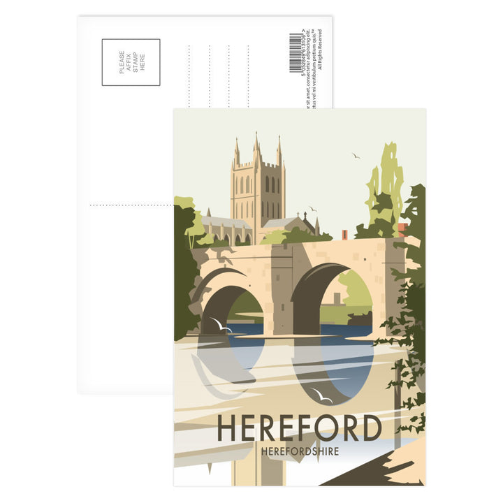 Hereford, Herefordshire Postcard Pack