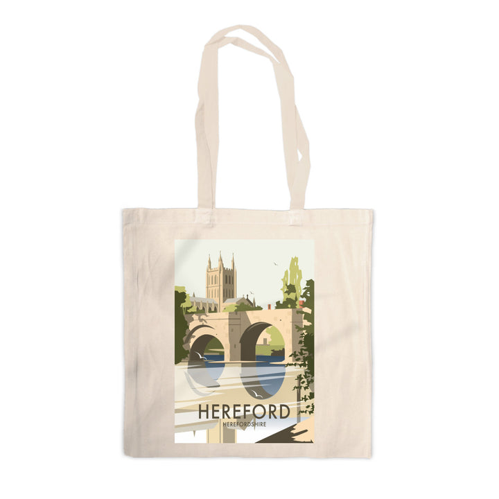 Hereford, Herefordshire Canvas Tote Bag