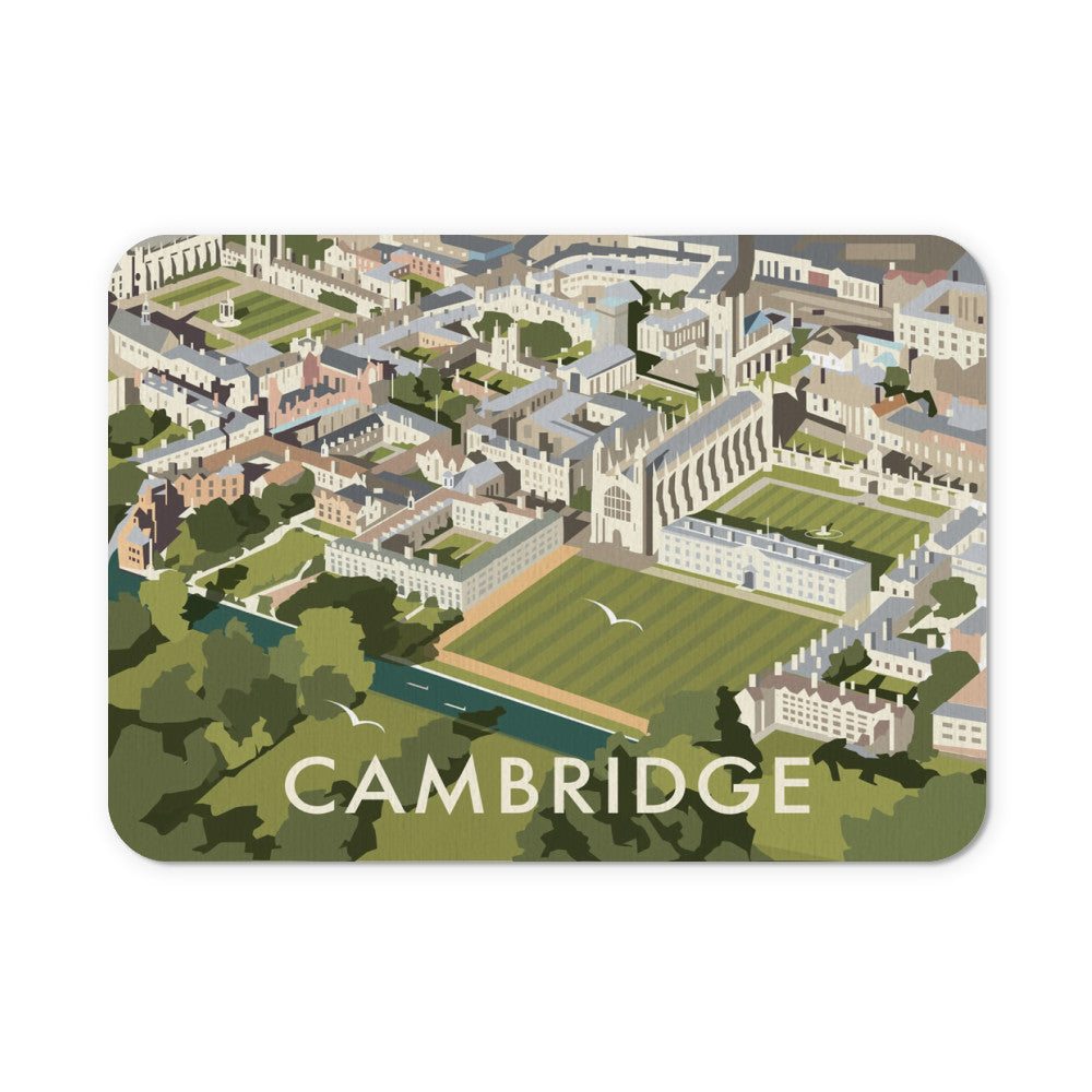 An Aerial View of Cambridge, Cambridgeshire Mouse Mat