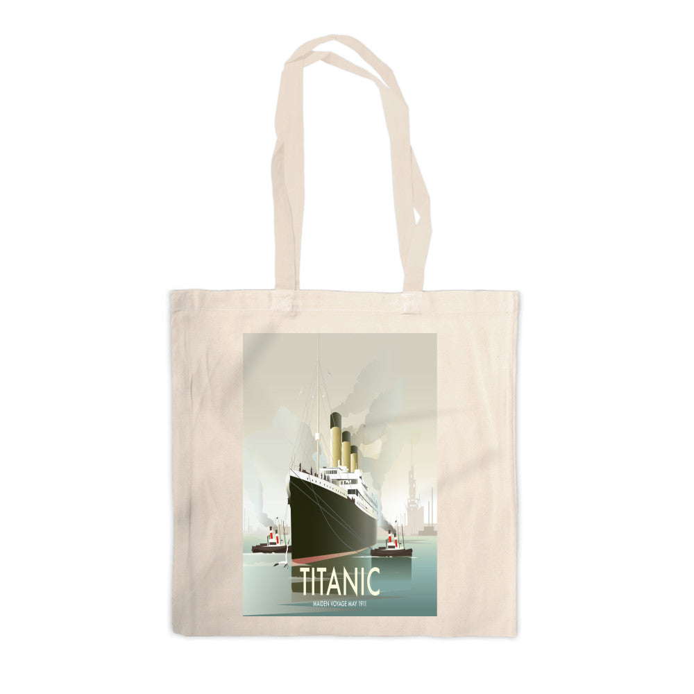 The Titanic Canvas Tote Bag