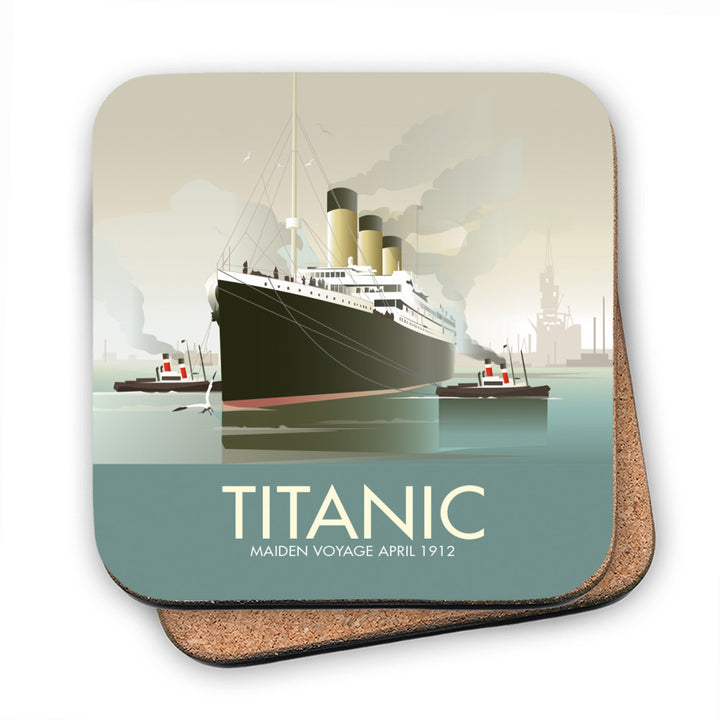 The Titanic MDF Coaster