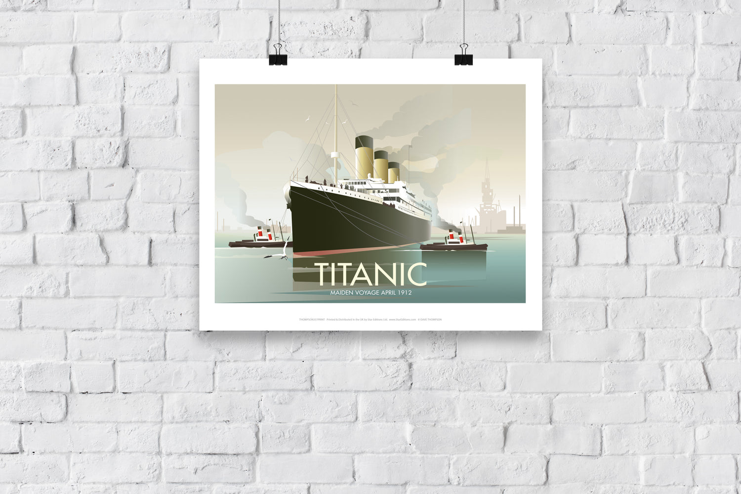 The Titanic - Art Print