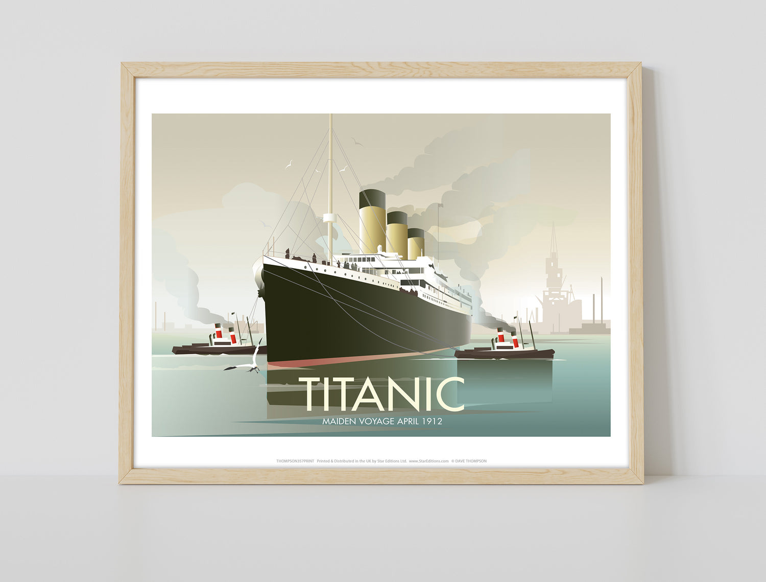 The Titanic - Art Print