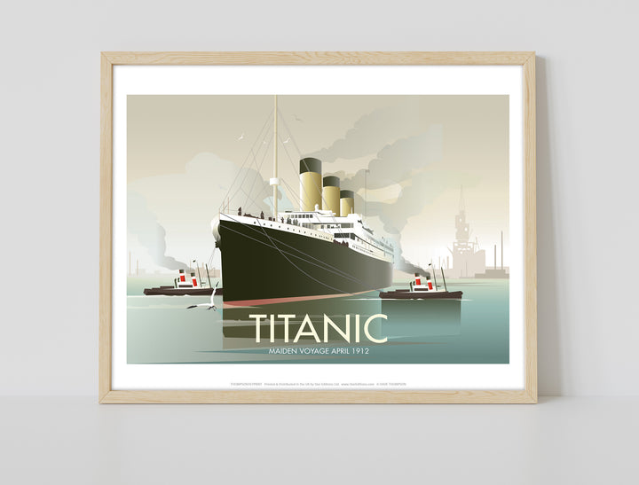 The Titanic - Art Print