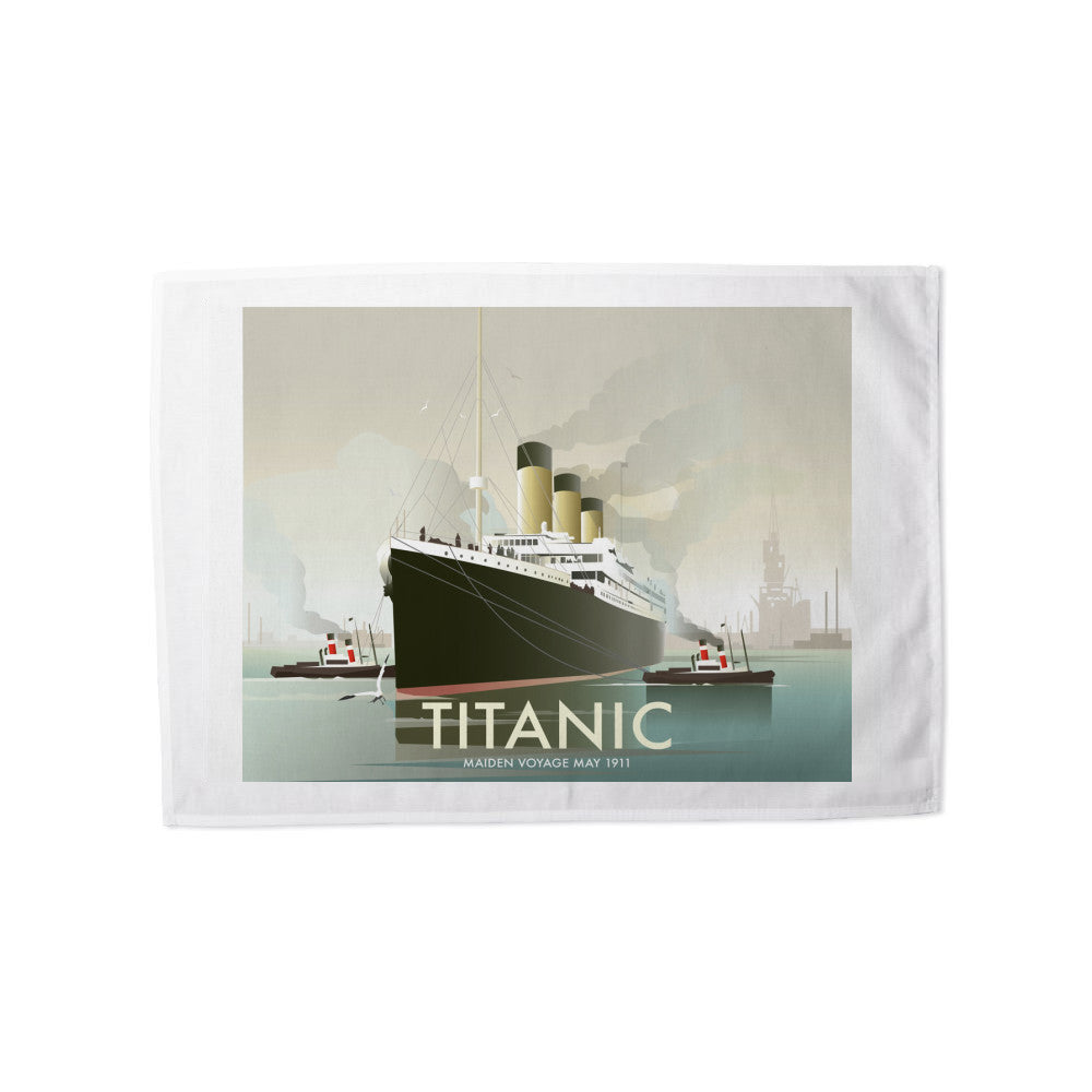 The Titanic Tea Towel