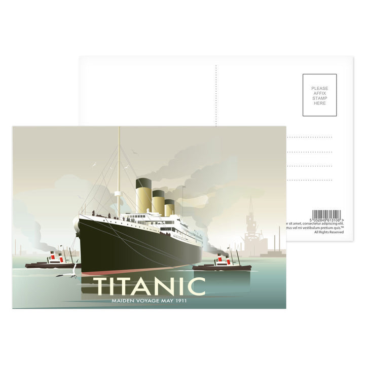 The Titanic Postcard Pack