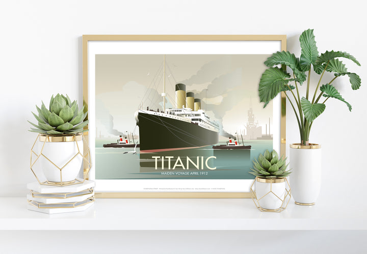 The Titanic - Art Print