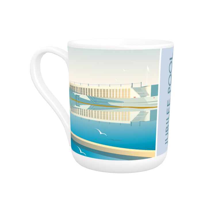 Jubilee Pool, Cornwall Bone China Mug