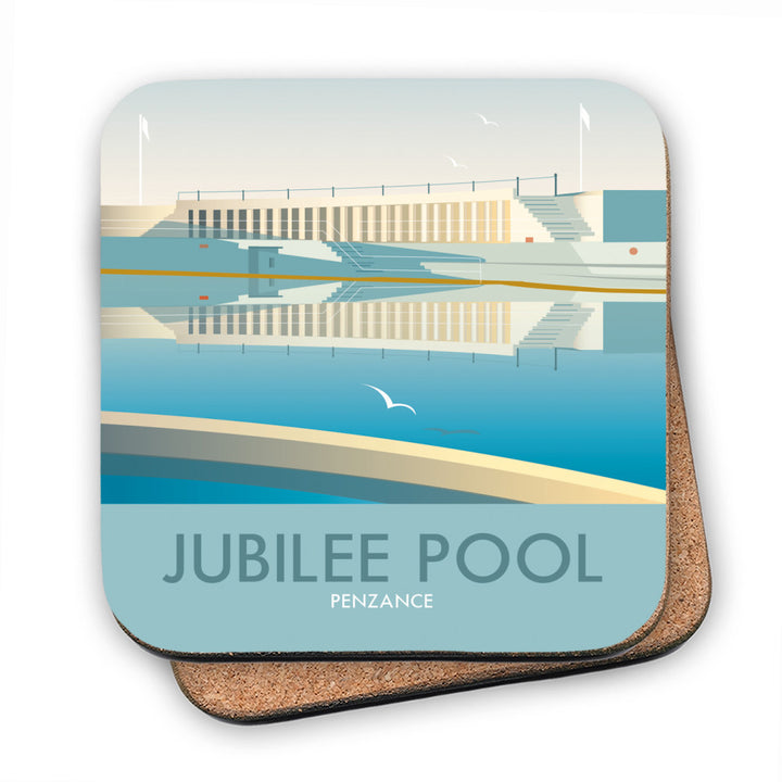 Jubilee Pool, Cornwall MDF Coaster