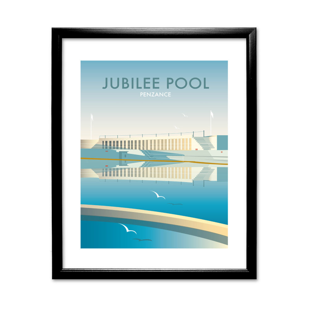 Jubilee Pool, Cornwall - Art Print