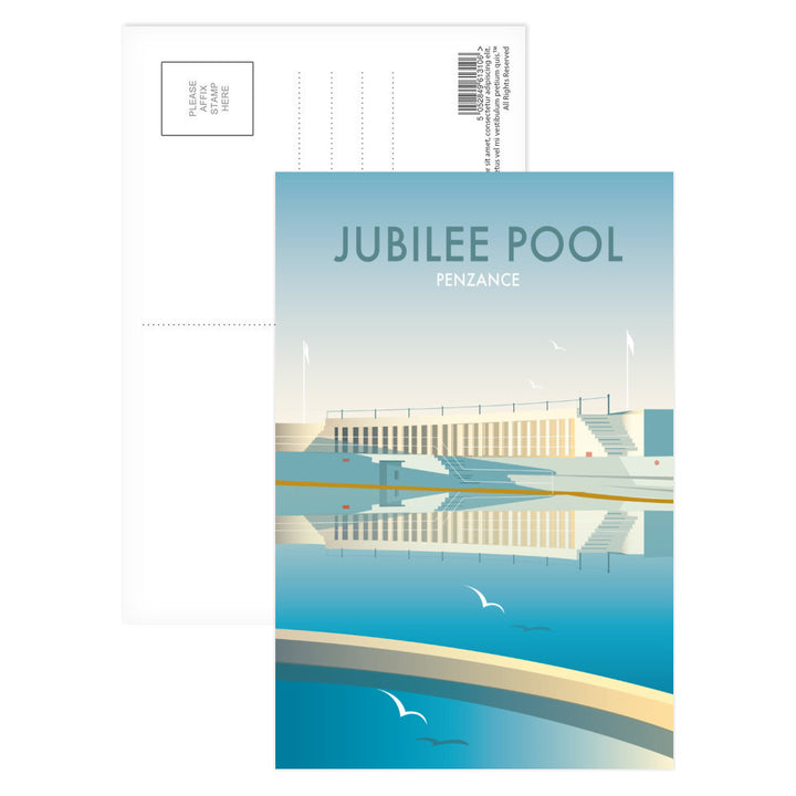 Jubilee Pool, Cornwall Postcard Pack