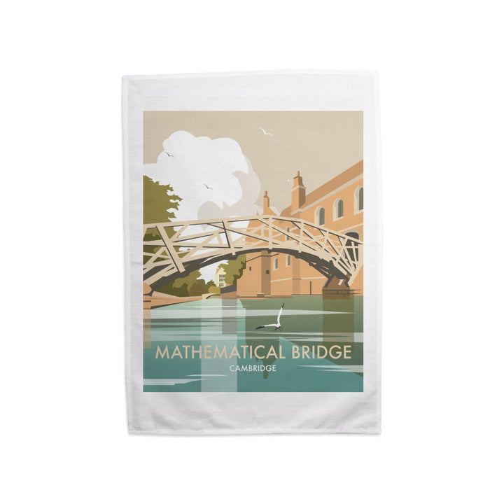 Mathematical Bridge, Cambridge Tea Towel