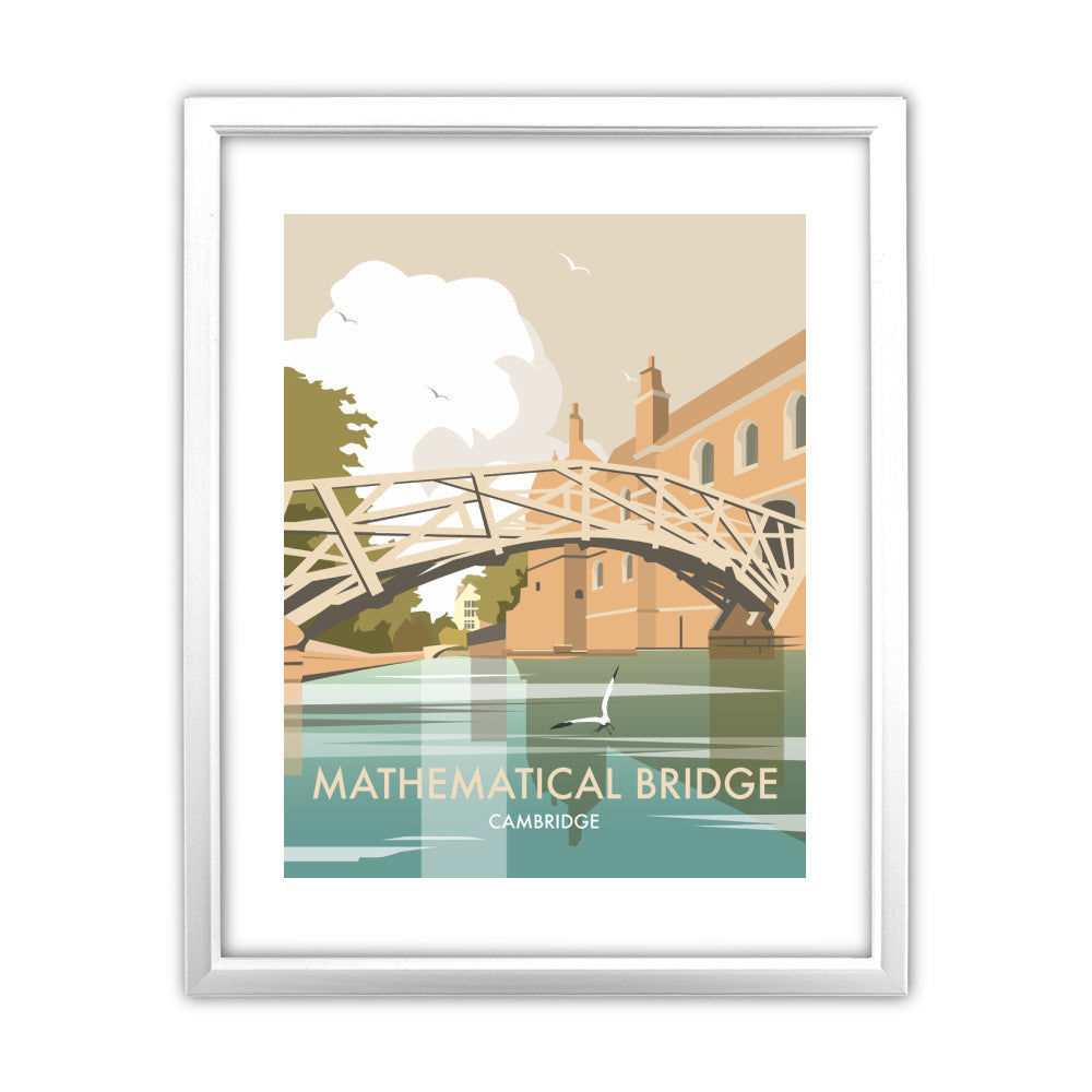 Mathematical Bridge, Cambridge - Art Print