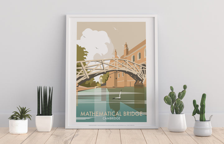 Mathematical Bridge, Cambridge - Art Print