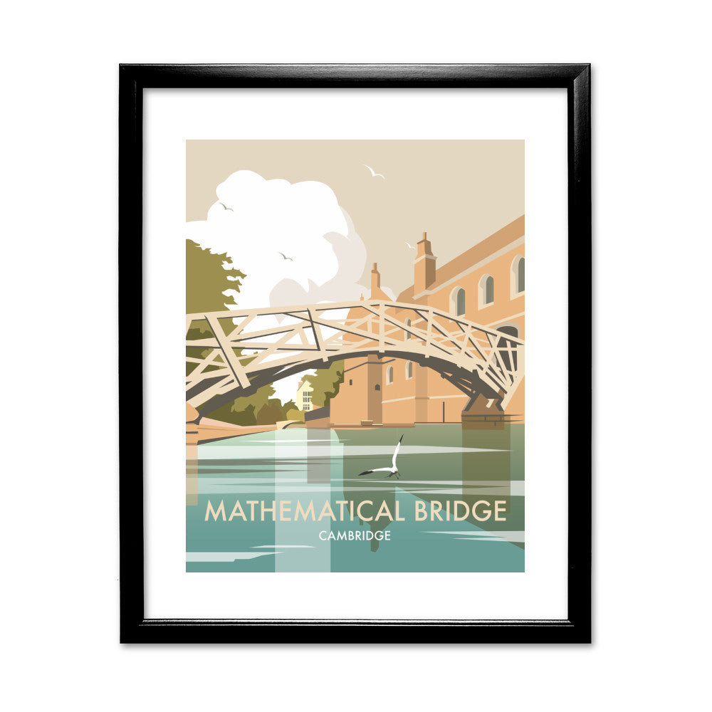 Mathematical Bridge, Cambridge - Art Print