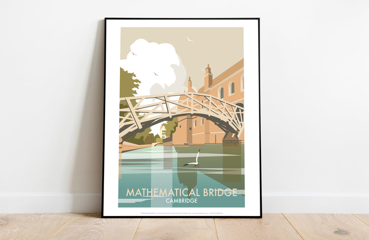 Mathematical Bridge, Cambridge - Art Print