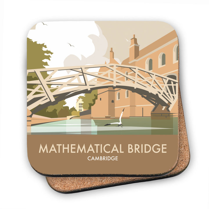 Mathematical Bridge, Cambridge MDF Coaster