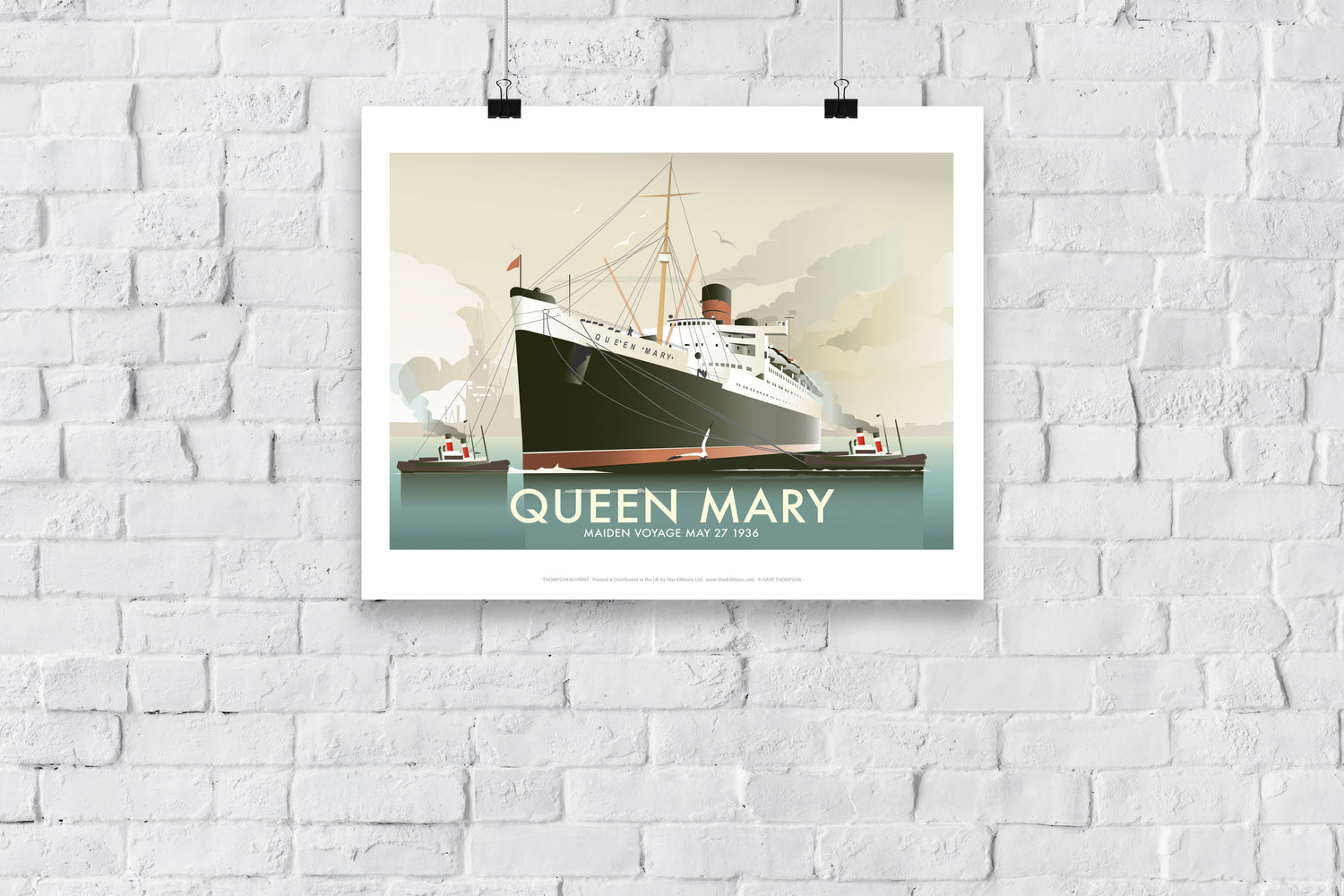 Queen Mary - Art Print