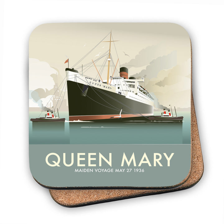 Queen Mary MDF Coaster