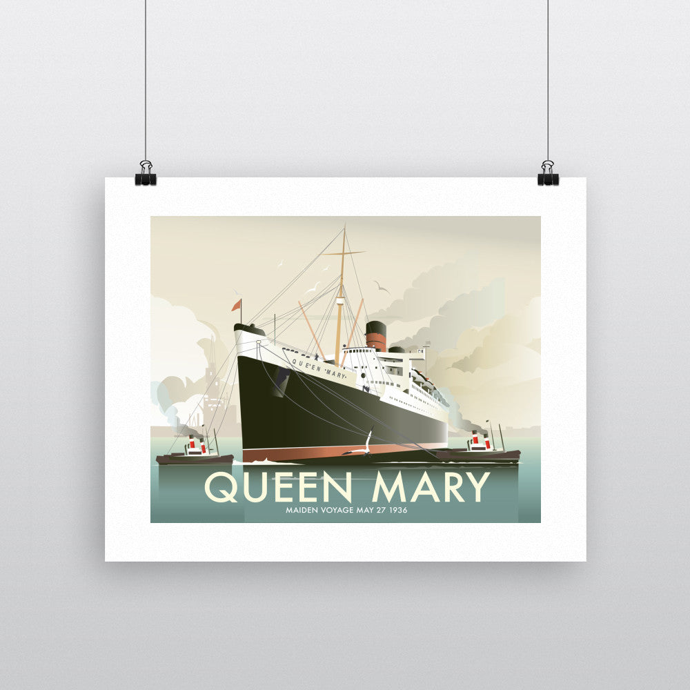 Queen Mary Fine Art Print