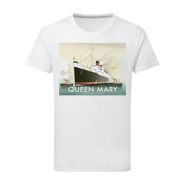 Queen Mary T-Shirt by Dave Thompson