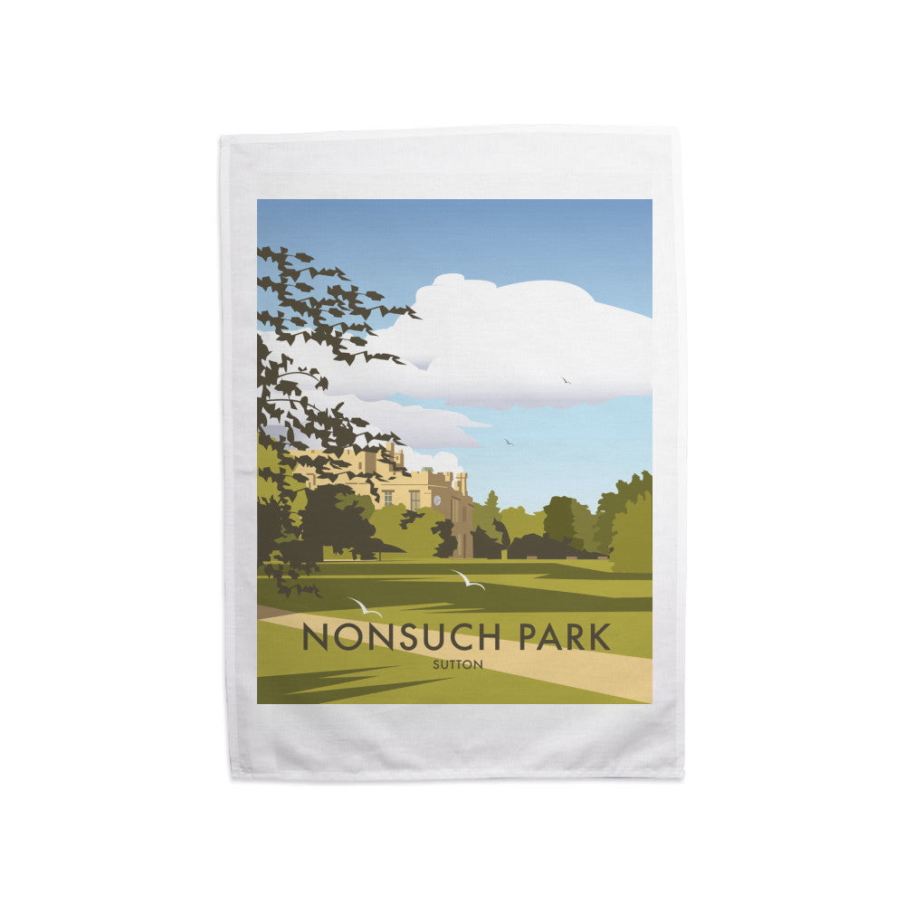 Nonsuch Park, Sutton Tea Towel