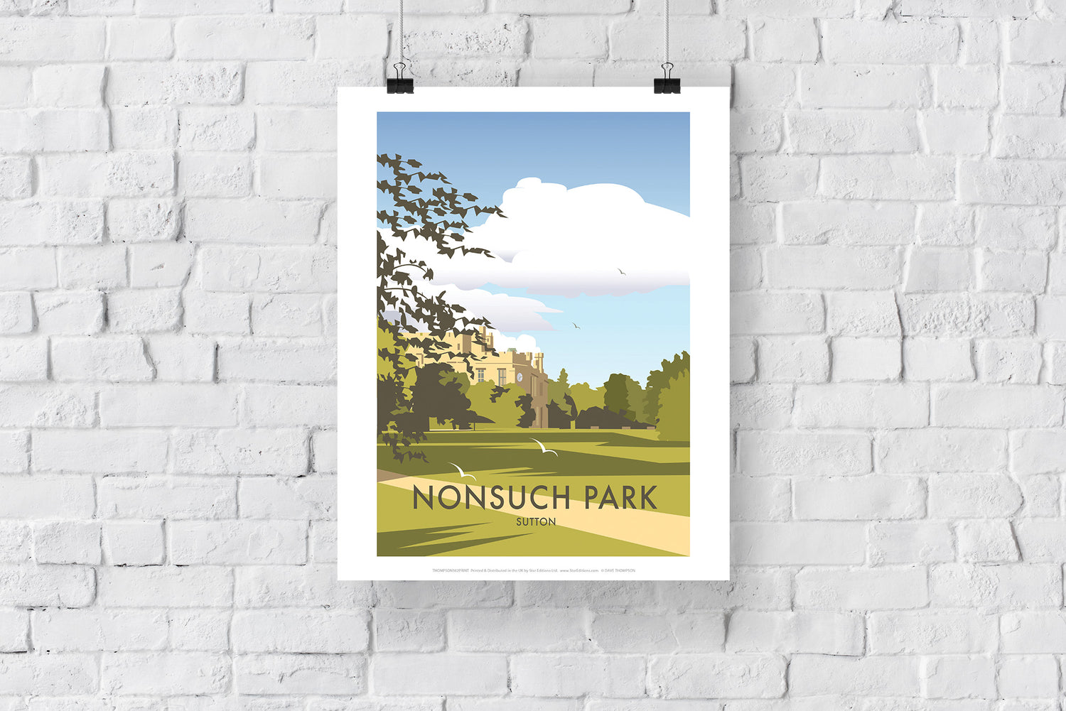 Nonsuch Park, Sutton - Art Print