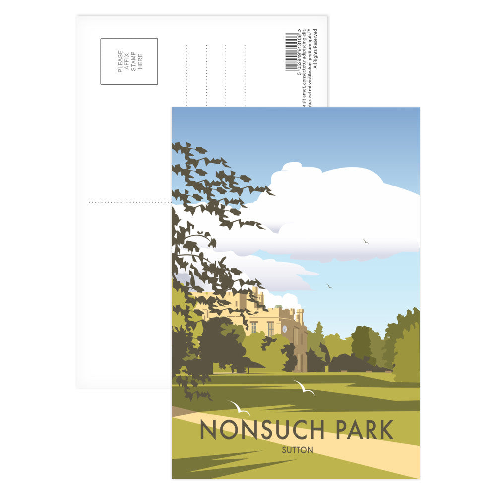 Nonsuch Park, Sutton Postcard Pack
