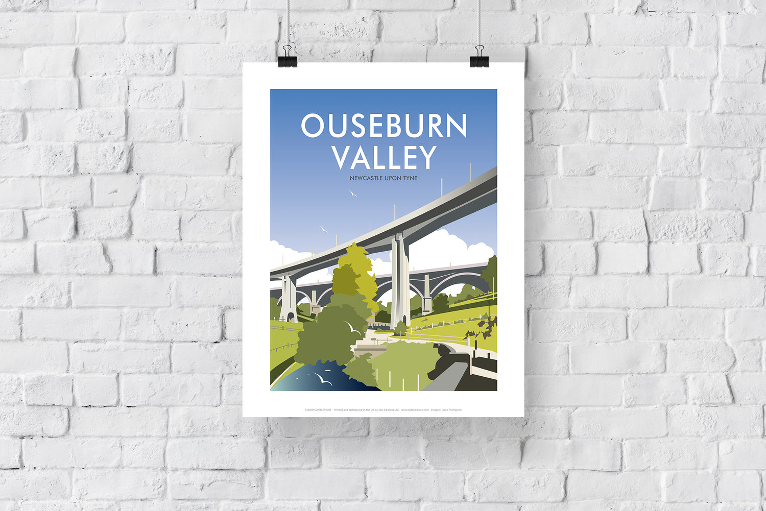 Ouseburn Valley, Newcastle Upon Tyne - Art Print