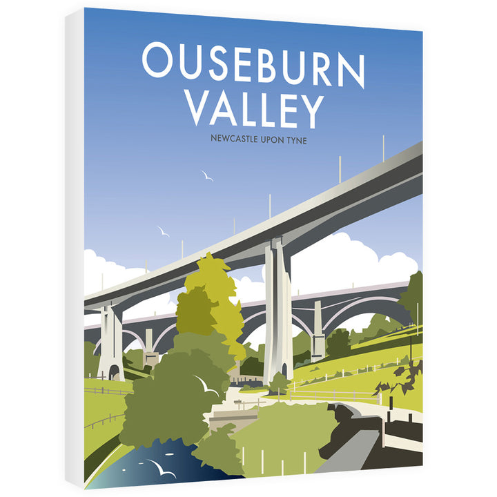 Ouseburn Valley, Newcastle Upon Tyne Canvas