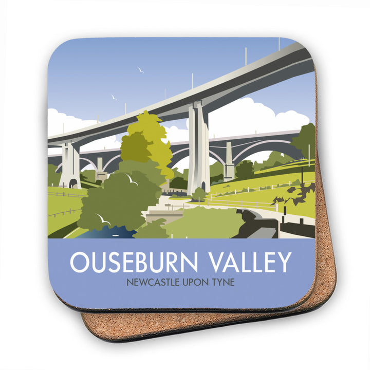 Ouseburn Valley, Newcastle Upon Tyne MDF Coaster