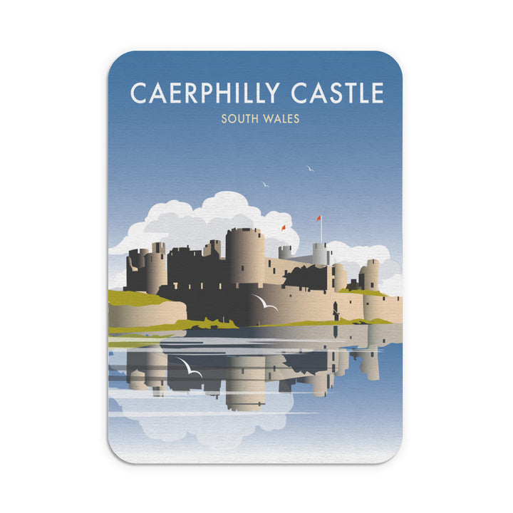 Caerphilly Castle, South Wales Mouse Mat
