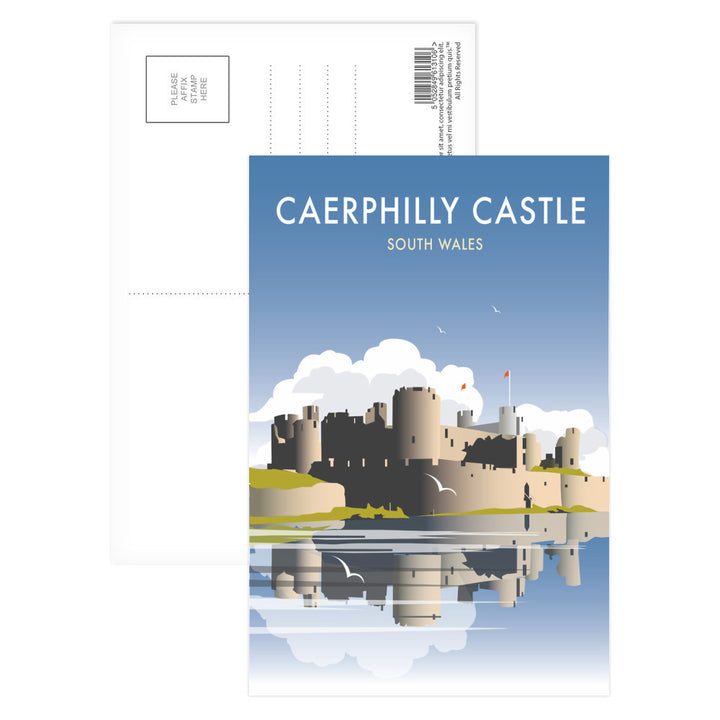 Caerphilly Castle, South Wales Postcard Pack