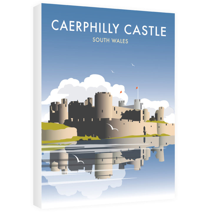 Caerphilly Castle, South Wales Canvas