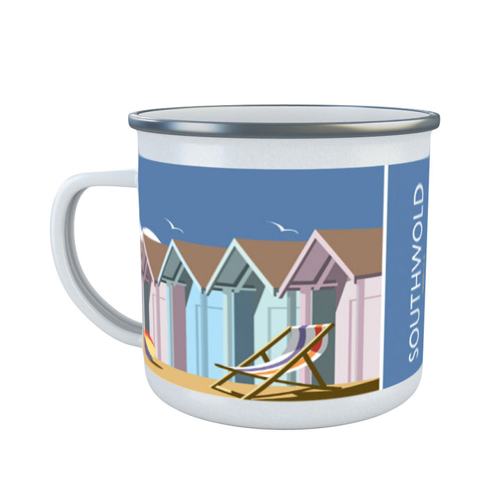 Southwold, Suffolk Enamel Mug