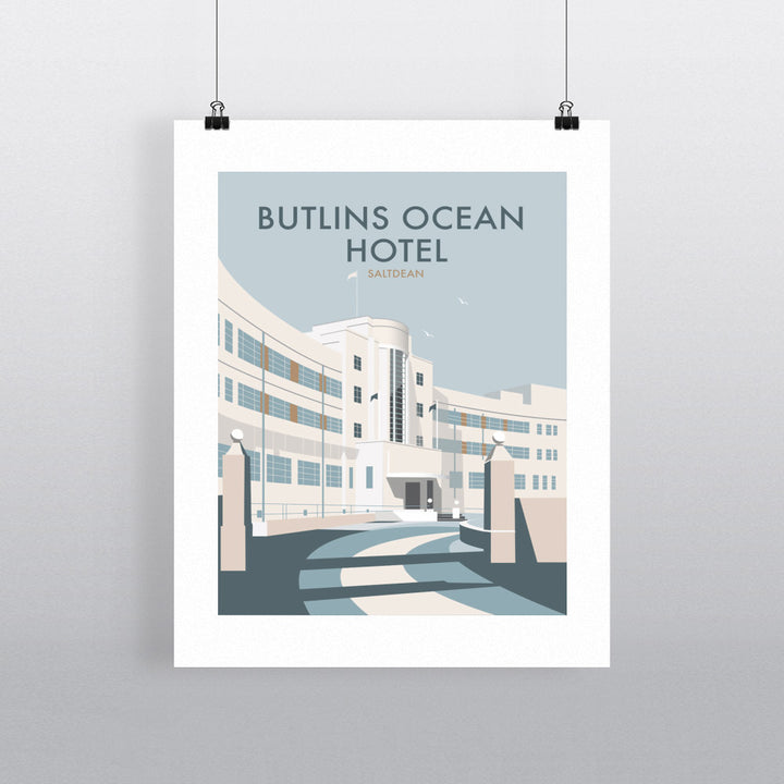 Butlins Ocean Hotel, Saltdean Fine Art Print
