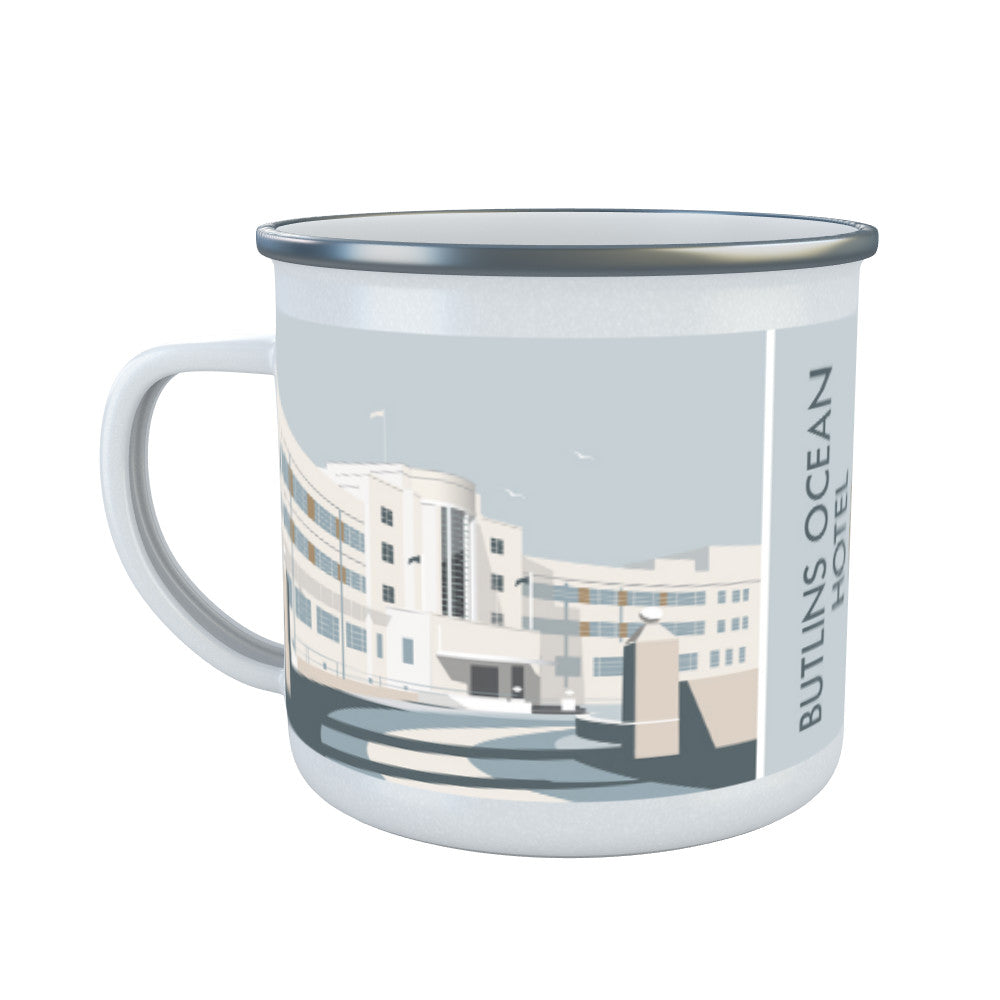 Butlins Ocean Hotel, Saltdean - Enamel Mug – Love Your Location