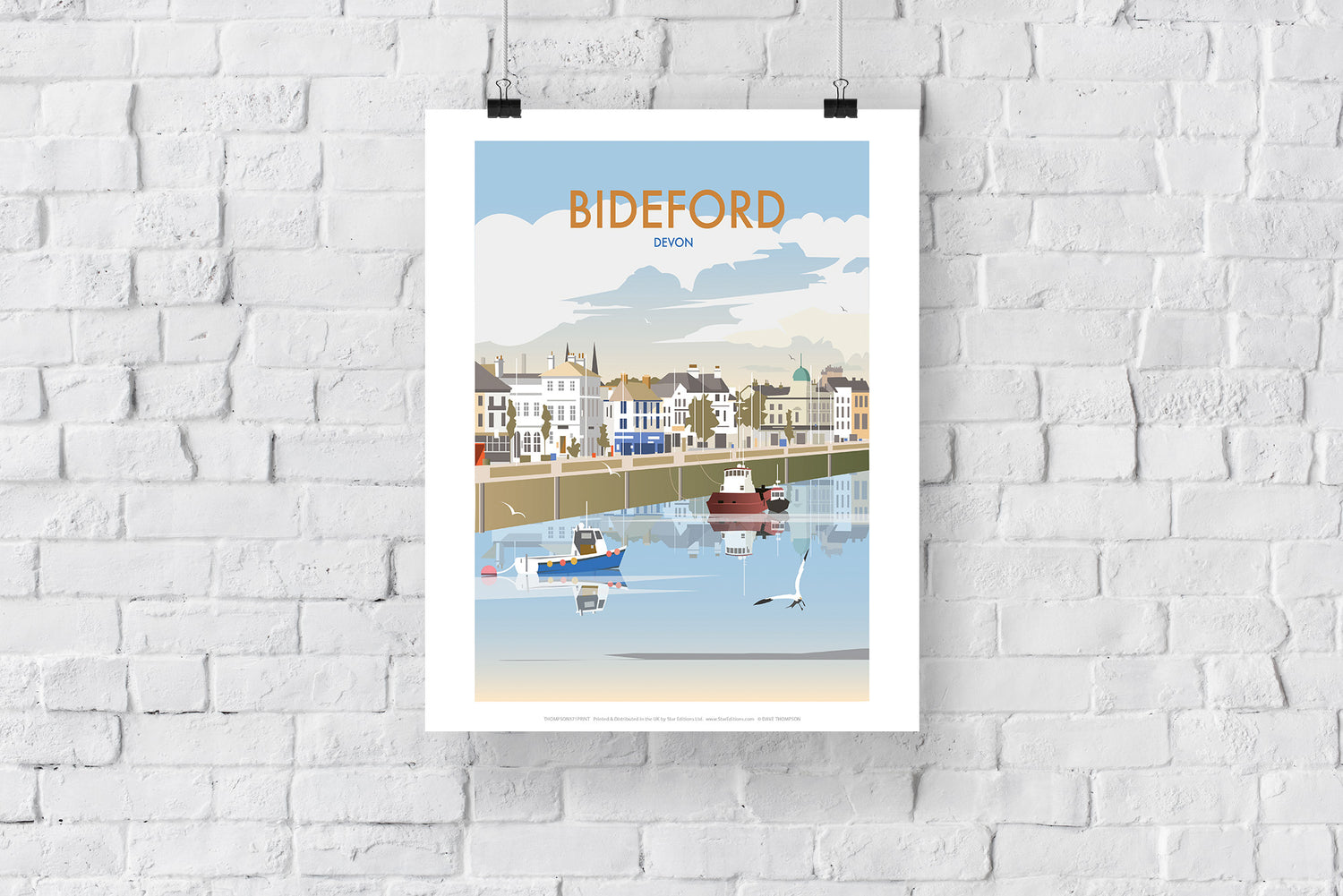 Bideford, Devon - Art Print
