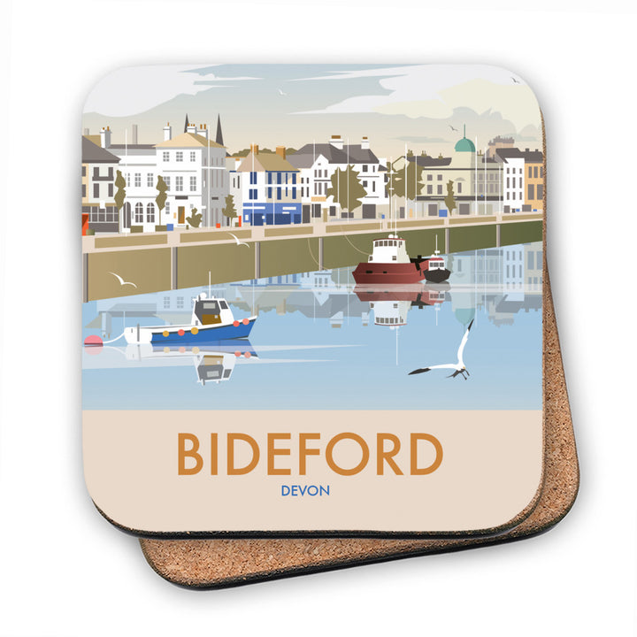 Bideford, Devon MDF Coaster
