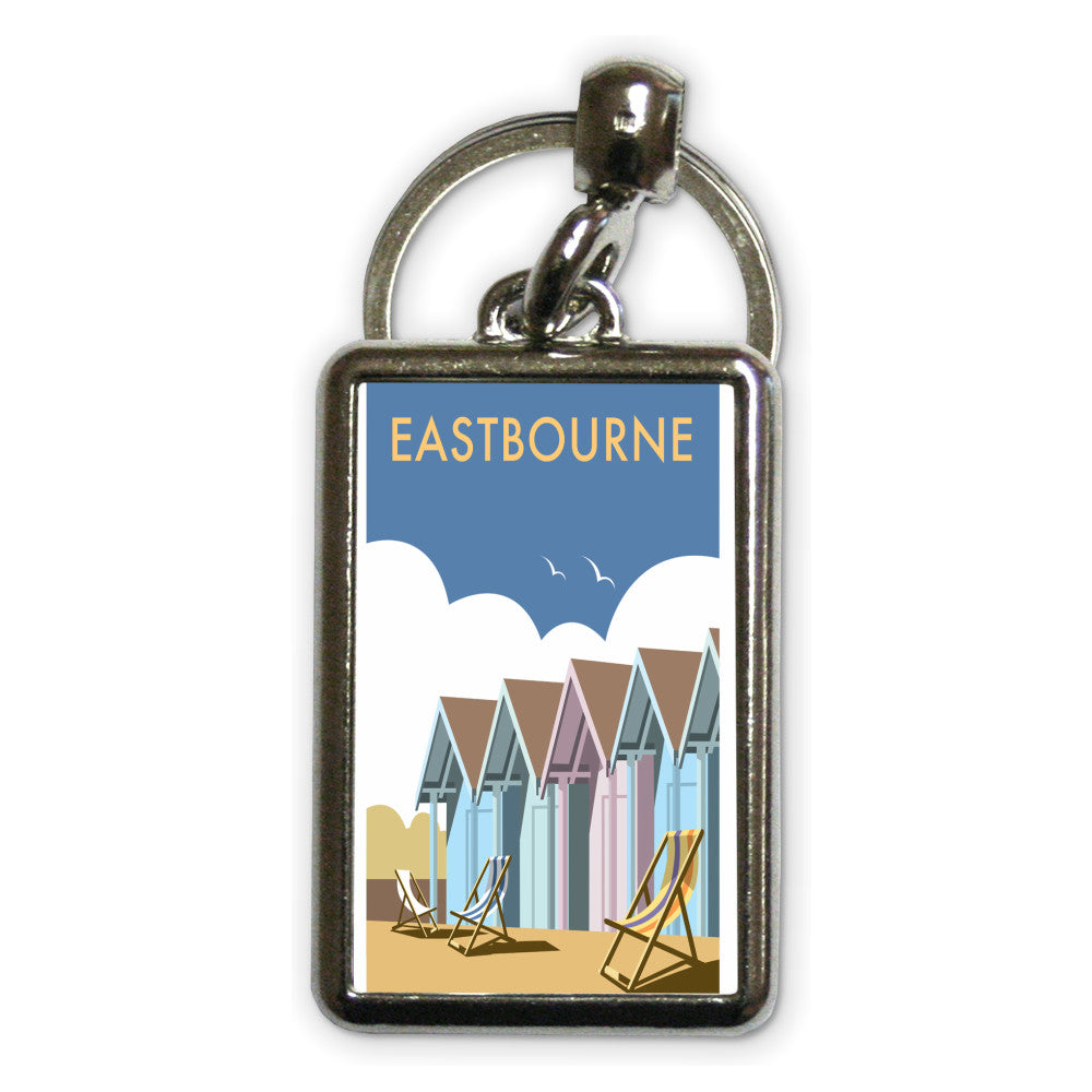 Eastbourne Metal Keyring