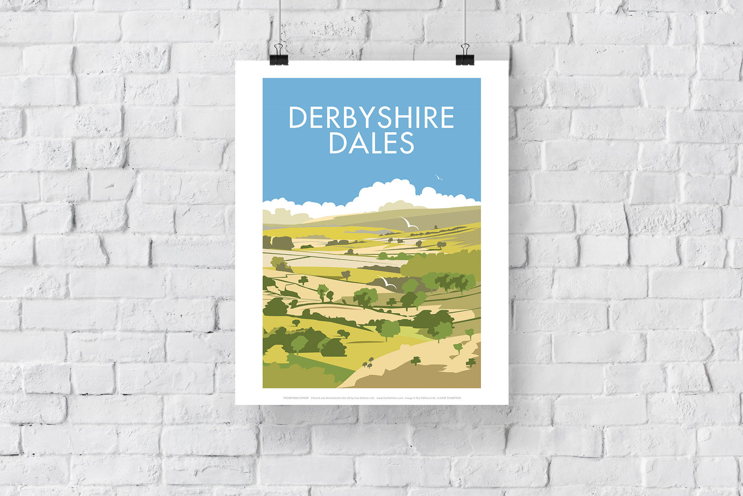 Derbyshire Dales - Art Print