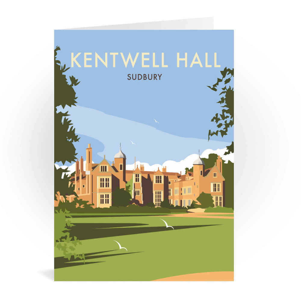 Kentwell Hall, Sudbury Greeting Card 7x5