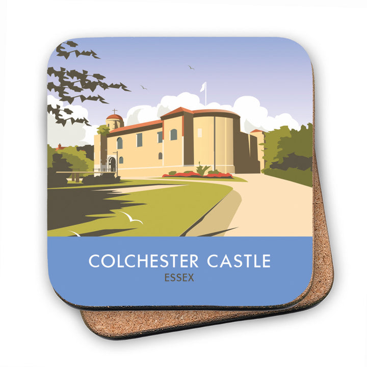 Colchester Castle MDF Coaster