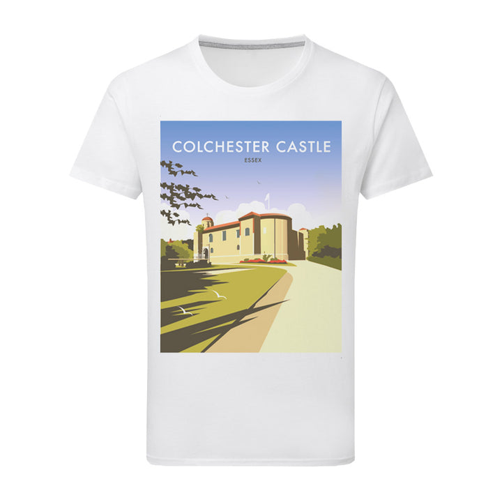 Colchester Castle T-Shirt by Dave Thompson