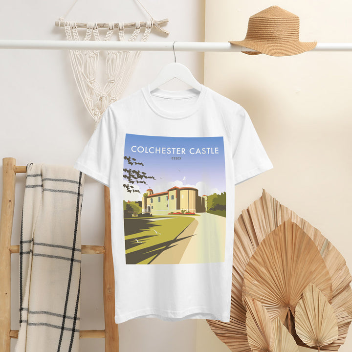 Colchester Castle T-Shirt by Dave Thompson