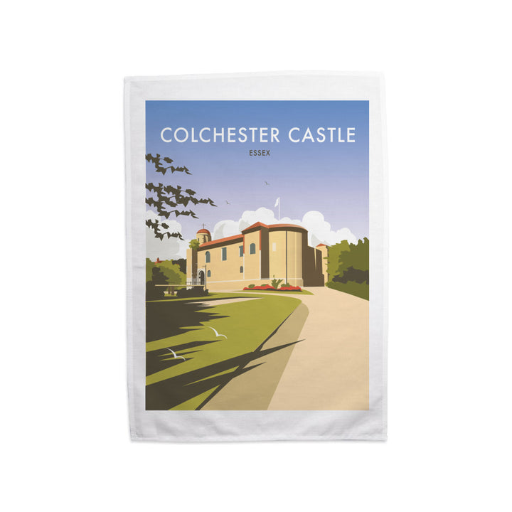 Colchester Castle Tea Towel