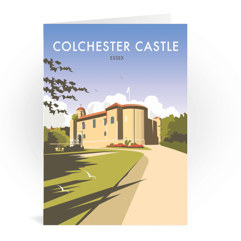 Colchester Castle Greeting Card 7x5